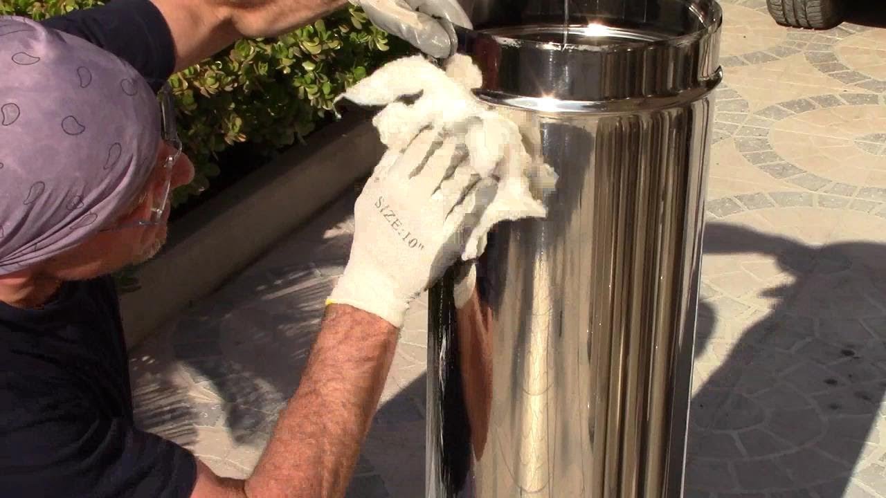 LUCIDARE l'acciaio,l'ottone,l'argento e metalli vari-How to POLISH steel, brass and various metals