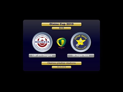 U-13 LBF JFK Daugava - SK Super Nova (Olaine Cup 2019)