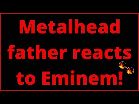 Metalhead Father Reacts to Rap   Eminem 2020