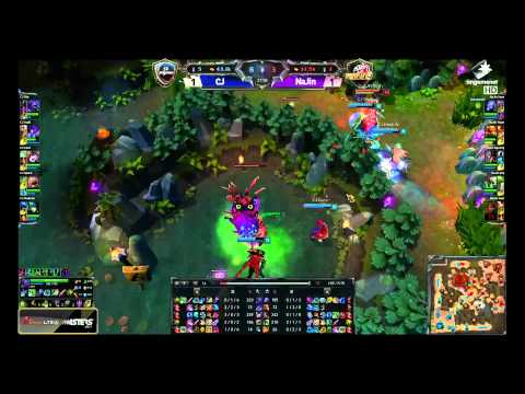 CJ Entus vs NaJin e-mFire | Game 3 Semi Play Off | SK Telecom LTE-A LoL Masters 2014