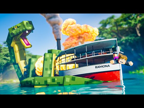 TITANOBOA: A MAIOR COBRA DO MUNDO NO MINECRAFT !! O FILME
