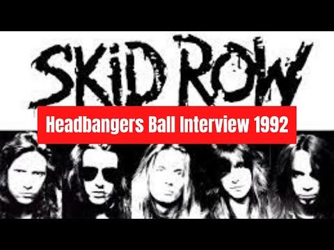Skid Row 1992 Headbangers Ball interview