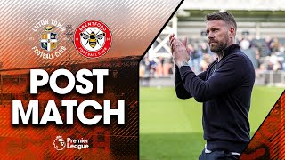 Rob Edwards on the defeat to Brentford | Post-Match