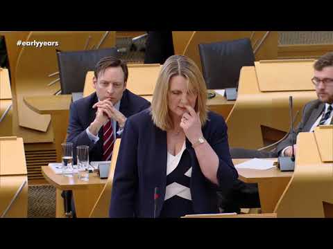 Scottish Conservative Debate: Early Years and Childcare (1st speech)