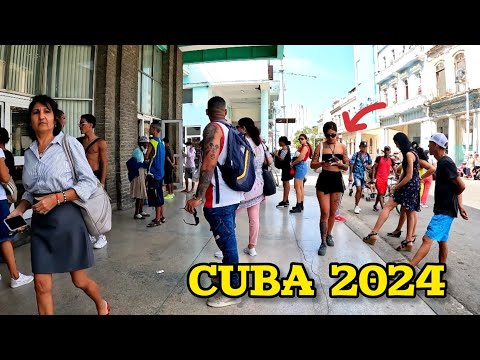 CUBA HOY 2024. Así están las CALLES de LA HABANA @cubanosdeapie