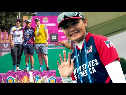 The Archery World Cup’s youngest stage winner at 15 years old