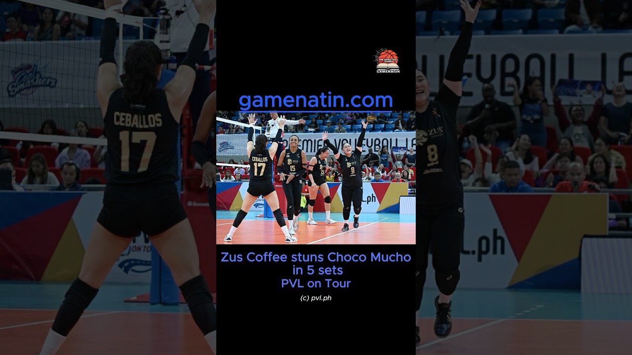 PVL on Tour: Zus Coffee stuns Choco Mucho in 5-set thriller