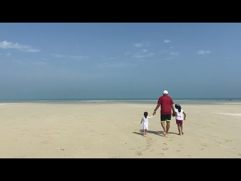 a day @ beach 🏖 #wakarafamilybeach #qatarsea #sufimandi