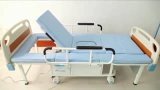 EC-E01 Mult-function Electric nursing bed with toilet,  wash function for disabled person