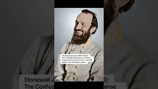 Stonewall Jackson brought to life #civilwar