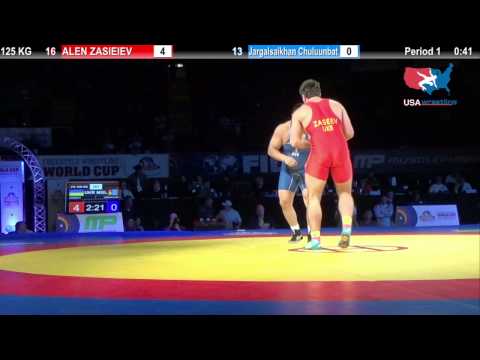 125 KG Alen Zasieiev Ukraine vs Jargalsaikhan Chuluunbat Mongolia