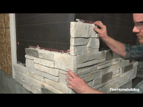 How to Install Stone-Veneer Siding Panels