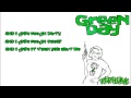 Green Day - Dominated Love Slave (Lyrics)