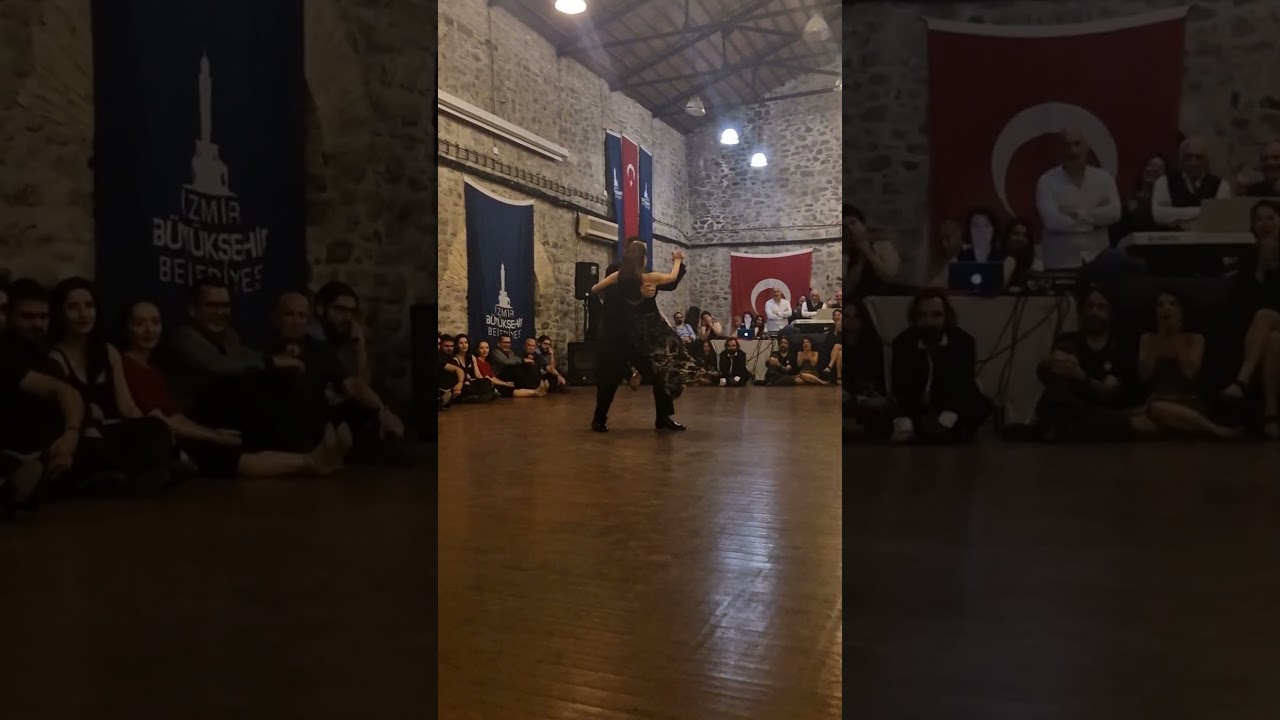 Milonga Performance by Murat Elmadagli & Setenay Ersoy. Izmir Tango Festival 2023 #milonga