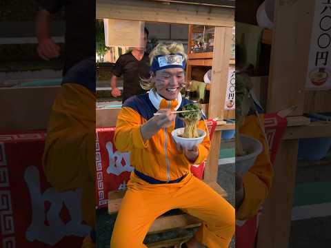 200kgの屋台を引き毎日営業するラーメン専門店🍜