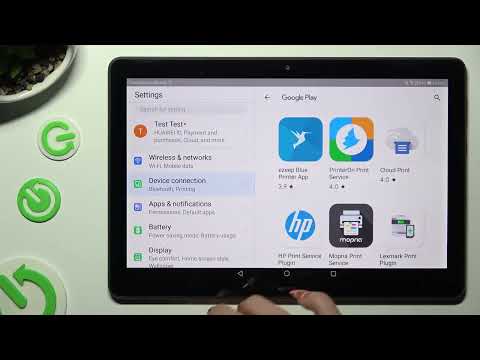 How to Connect Printer to HUAWEI Mediapad T5