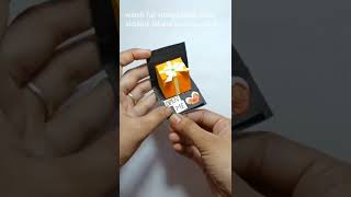 Beautiful Matchbox Raksha bandhan greeting card🥰 #shorts #viral#viralshorts