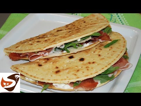 La piadina romagnola - Facile, veloce e gustosissima!