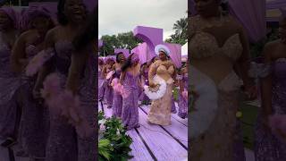 AFRICAN OUTDOOR WEDDING DANCE #fashion #africafashion #africanfashion #wedding #africanwear #africa