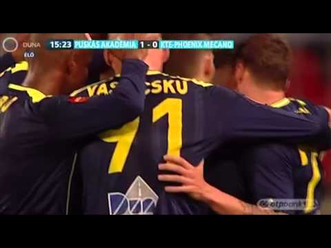 Haraszti Zsolt gólja a Puskás Akadémia FC - KTE-Phoenix Mecano mérkőzésen