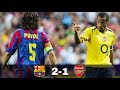 The Henry vs Ronaldinho Champions League final