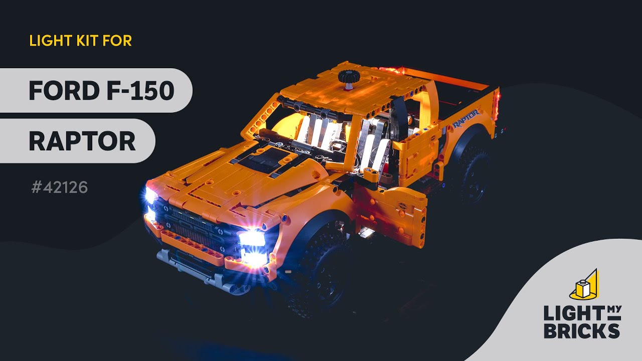 Light My Bricks Lumières-LED pour LEGO® Ford F-150 Raptor 42126