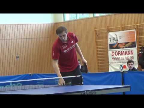 stoni TV Tabletennis  Buettner vs Hundhammer 2 Regionalliga  Effeltrich   Rosenheim 20161120 17
