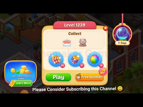 Matchington Mansion Level 1239, Level 1240 & Level 1241 - iOS/ Android