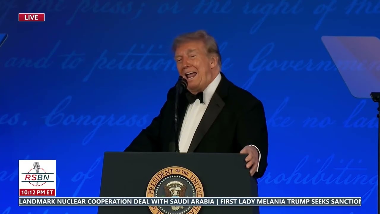 WATCH: President Trump Takes Aim at the Fake News Media at the Correspondents' Dinner - 07/24/26