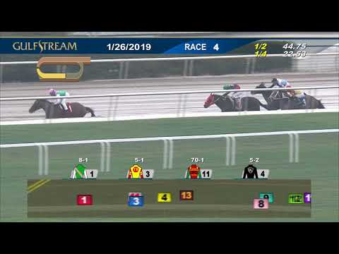 Gulfstream Park January 26, 2019 Race 4
