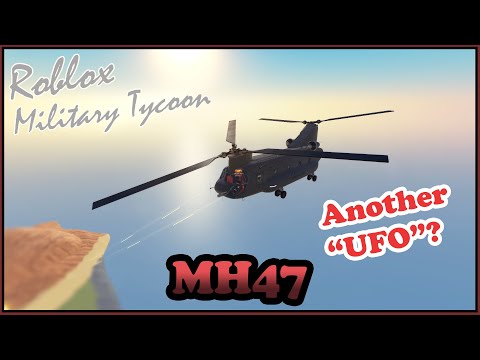 MH47 Chinook, Tanky Transport In Military Tycoon Roblox