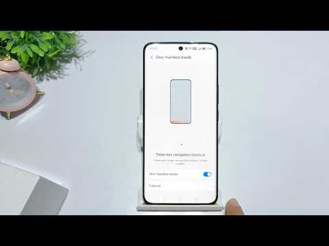 How to use one hand mode in honor x7d | honor x7c me one hand mode kaise lagaye | one hand mode