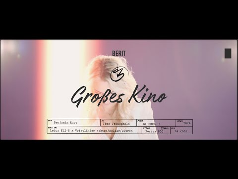 BERIT — Großes Kino (Offizielles Musikvideo)