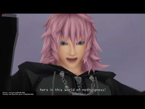 Kingdom Hearts Re:Chain of Memories (PS4) Cutscene #54 Marluxia Transforms