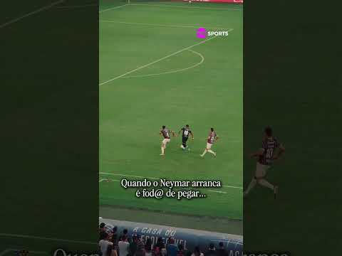 O GANSO ATÉ LARGOU PORQUE SABIA QUE NÃO IA PEGAR NA CORRIDA! 😅👀O físico do Ney tá em dia! #shorts