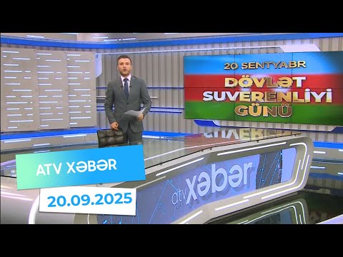 Atv xəbər 20:30 - 20.09.2025
