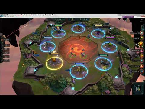 TFT, set 2, ranked, Predator Poison Steel Crystal is so strong OMG :D [No voice]