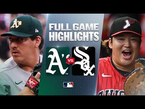 [WINTV] 7월11일 시카고화이트삭스 애슬레틱스 MLB 하이라이트