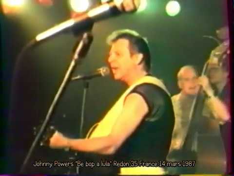 Johnny Powers "Be bop a lula" Redon 14 mars 1987