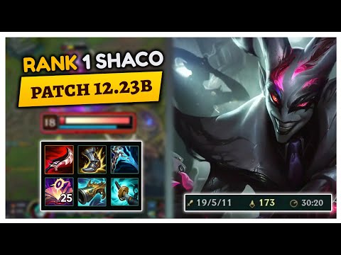 CHALLENGER SHACO TRIES ONE-SHOT BUILD!! | Patch 12.23