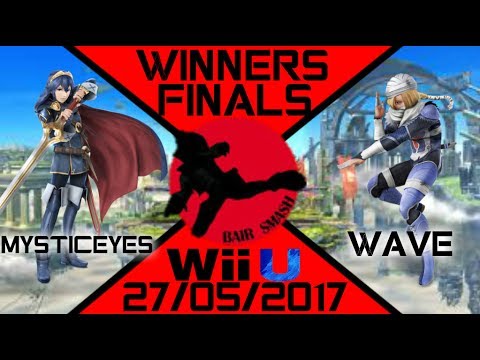 Bair Smash 13 Winners Finals - MysticEyes (Lucina) Vs. WaVe (Sheik) - Smash Wii U