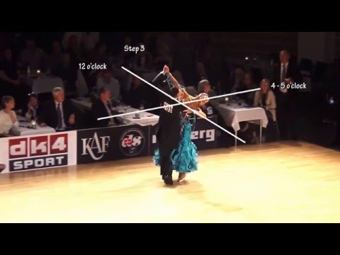 How to Dance Waltz Natural Turn from WDSF PD Champions | Natural turn in slow motion