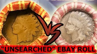 UNSEARCHED eBay Indian Head & Wheat Penny Roll - What Did We Find