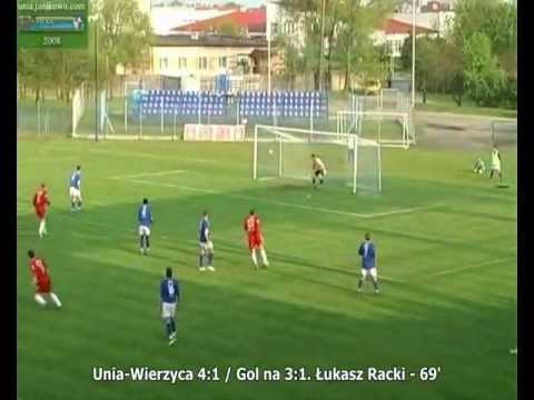 Unia Janikowo - Wierzyca Pelplin 4:1 Wiosna 2008