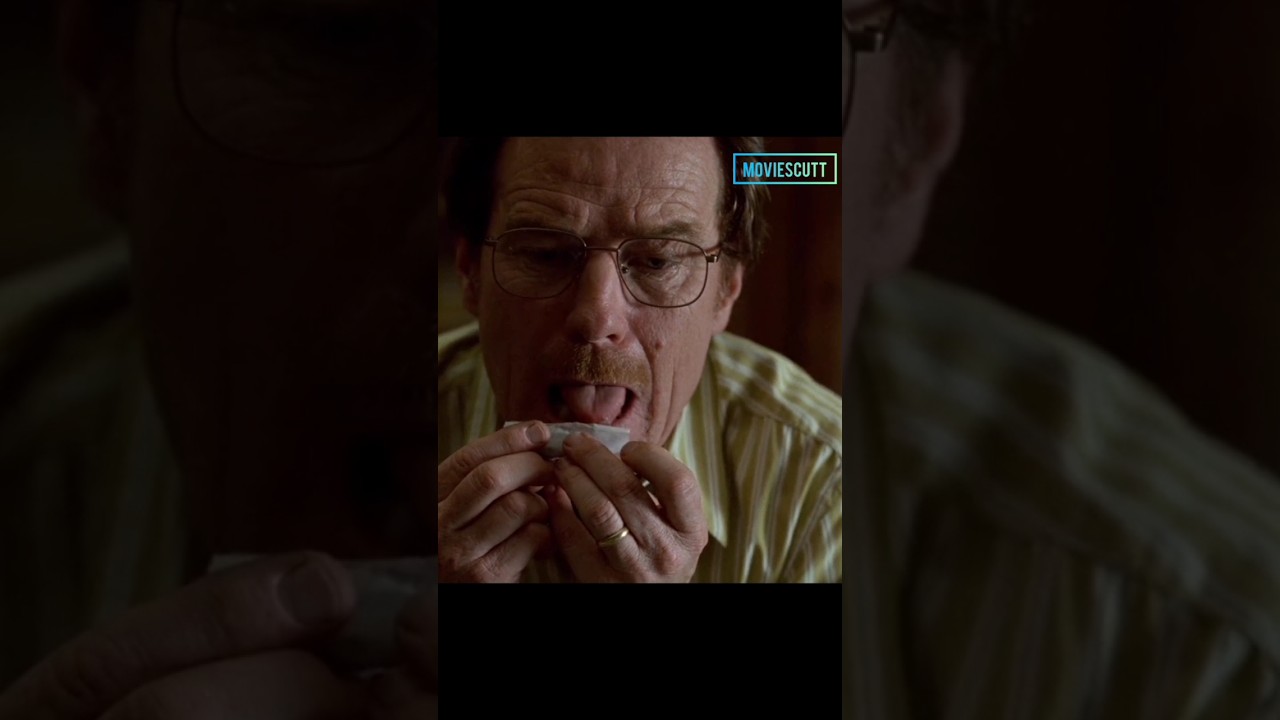 Walter White smoking weed for the 1st time #walterwhite #breakingbad #heisenberg #shorts