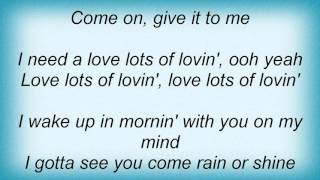 Lee Dorsey - Love Lots Of Lovin' Lyrics