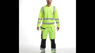 UV SKYDDAD VARSEL T SHIRT MED LÅNG ÄRM Arbetskladerna.se