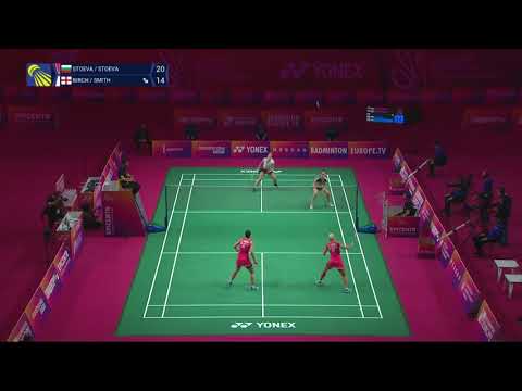 Stoeva sisters takes one-game lead - WD Final #EBC21