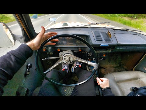 1993 IZH 2715 1.5 MT - POV TEST DRIVE