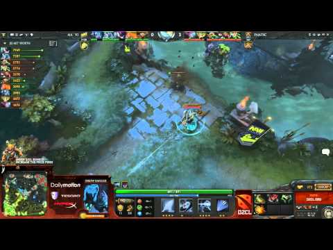 Na'Vi vs Fnatic Game 1   Dota 2 Champions League   @DotaCapitalist & @RyuUboruZDotA